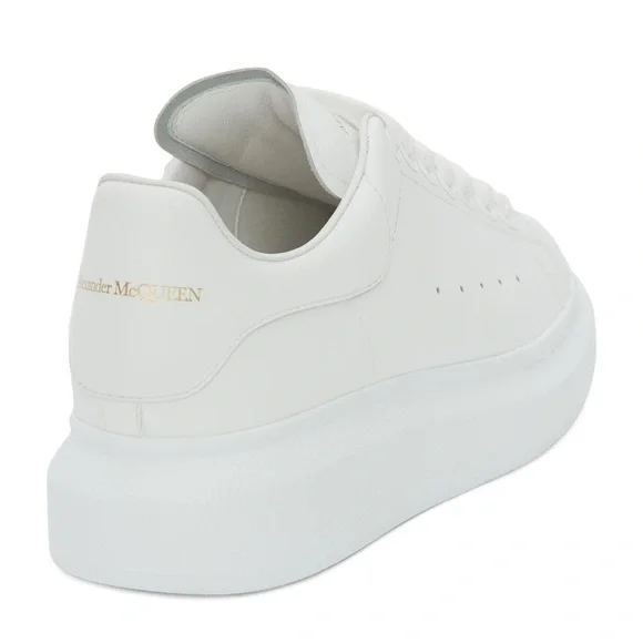 ALEXANDER MCQUEEN Leather Oversized Sneakers - Picture 2 of 4